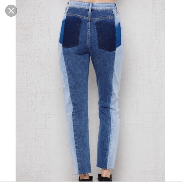 PacSun two tone mom jeans - Picture 3 of 4